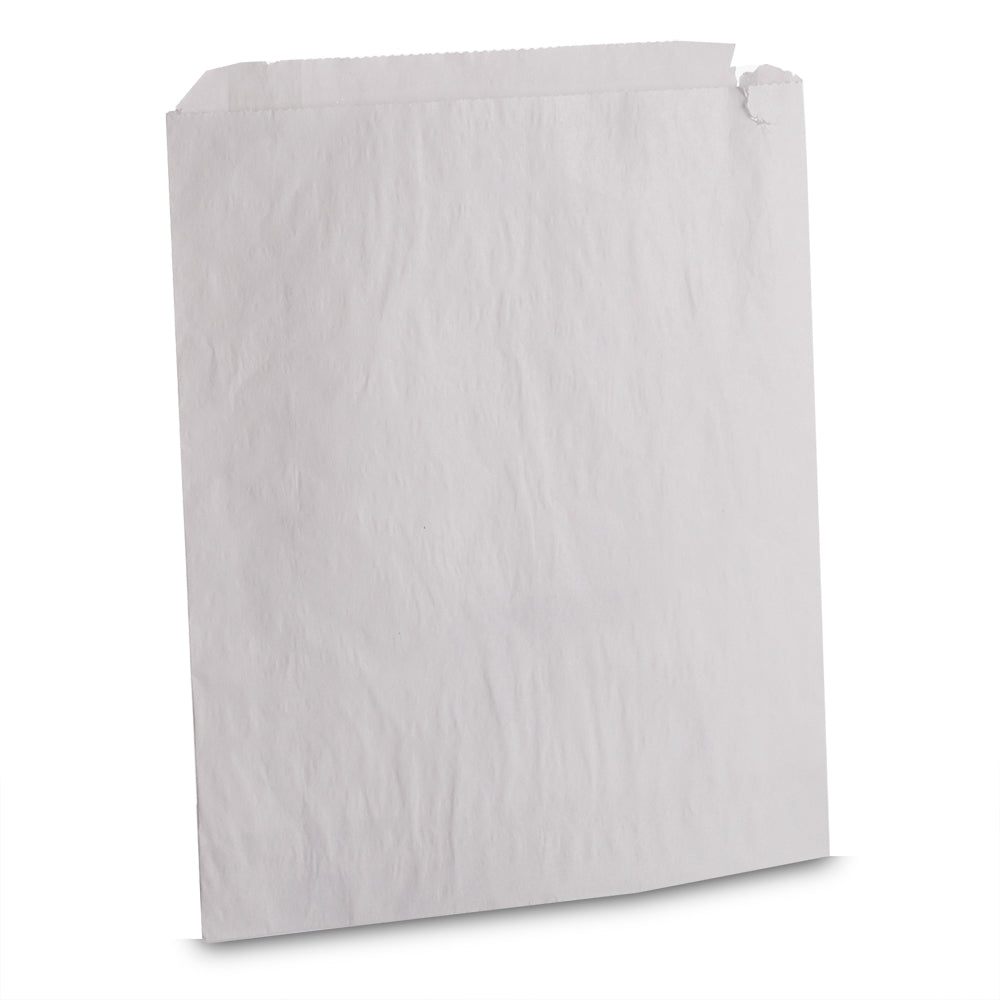 7x7" Sulphite Paper Bag Unstrung White x 1000