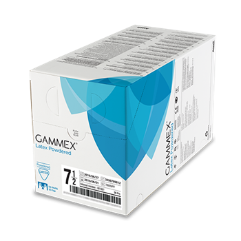 Gammex® Powdered Latex Surgical Gloves x 50 Pairs - 