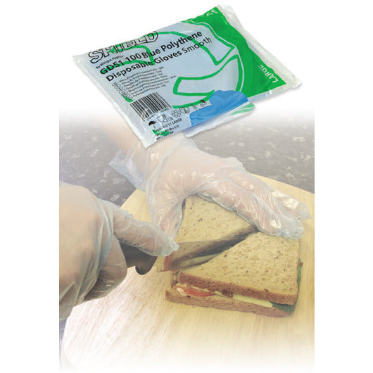 Polythene Disposable Gloves - Medium x 1,000 - 