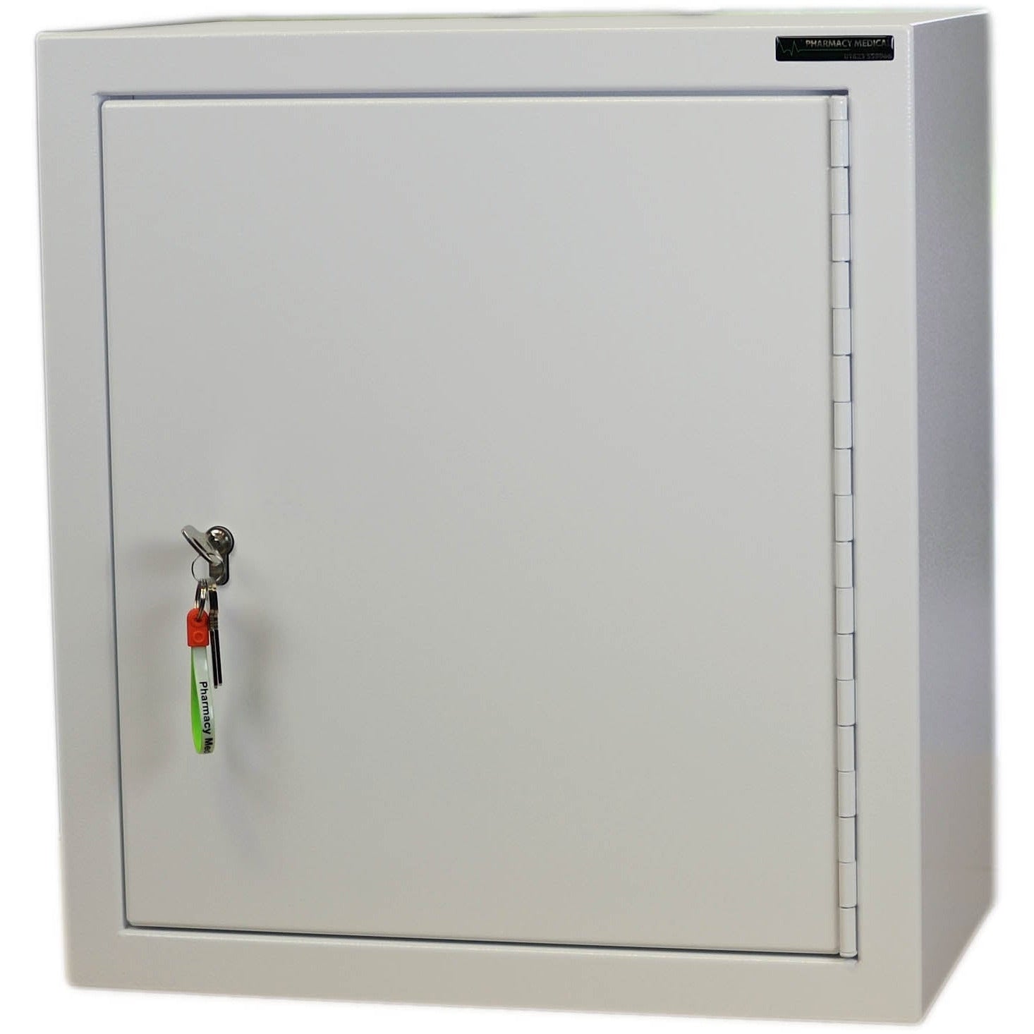 Controlled Drugs Cabinet 550 X 500 X 300mm | 2 Shelves (Adjustable) | R/H Hinge - HEC Cabinets