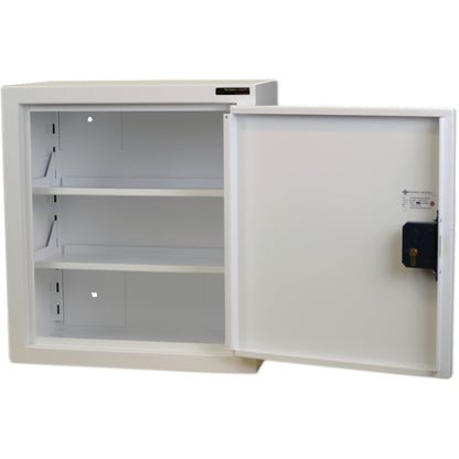 Controlled Drugs Cabinet 550 X 500 X 300mm | 2 Shelves (Adjustable) | R/H Hinge / Warning Light - HEC Cabinets