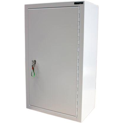 Controlled Drugs Cabinet 850 X 500 X 300mm | 3 Shelves (Adjustable) | L/H Hinge / Warning Light - HEC Cabinets