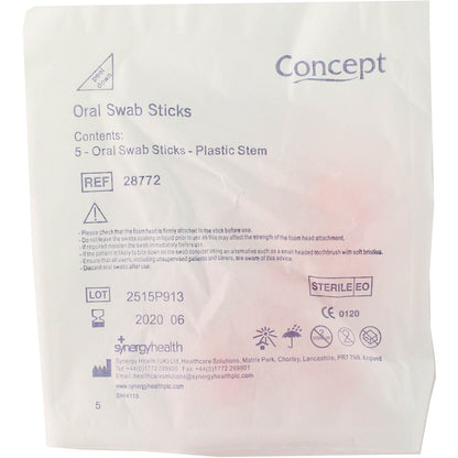 VC Sterile Oral Swab Stick (Pack of 5) - 3S Healthcare