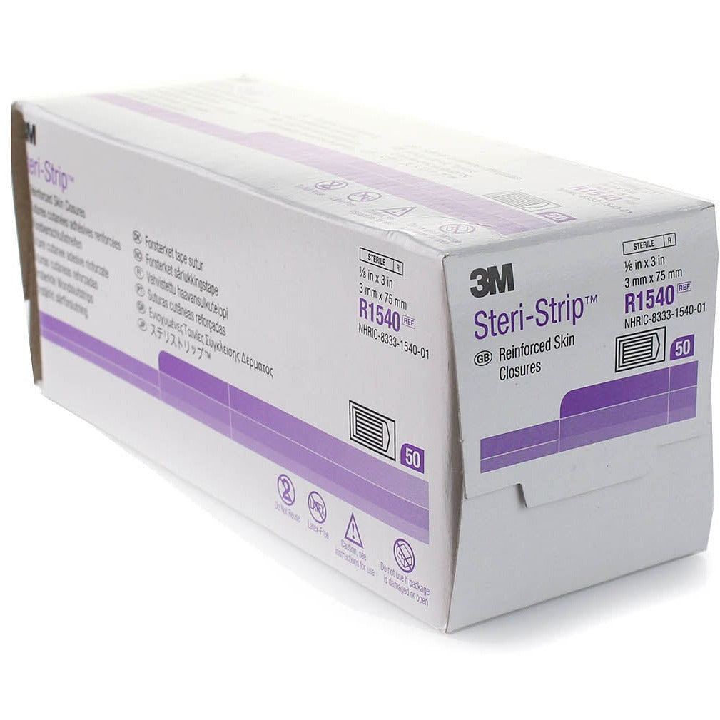 3M Steri-Strip Skin Closure 3 x 75mm - Per 50 – Medisave UK