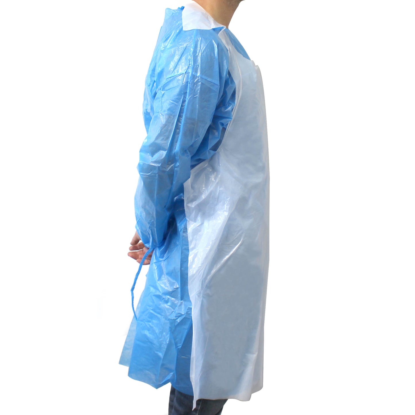 600x White Polythene 16 Micron Aprons - Discontinued