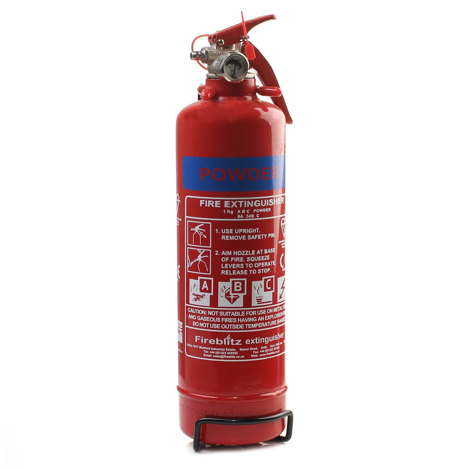 Wallace Cameron Fire Extinguisher 1kg - Powder VGI - Wallace Cameron