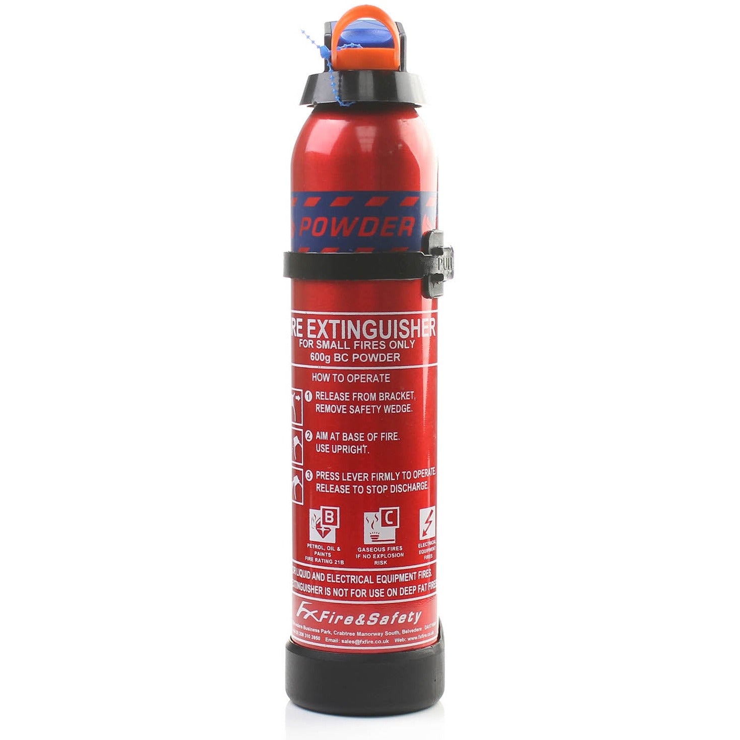 Wallace Cameron Fire Extinguisher - Dry Powder 600grm - Wallace Cameron