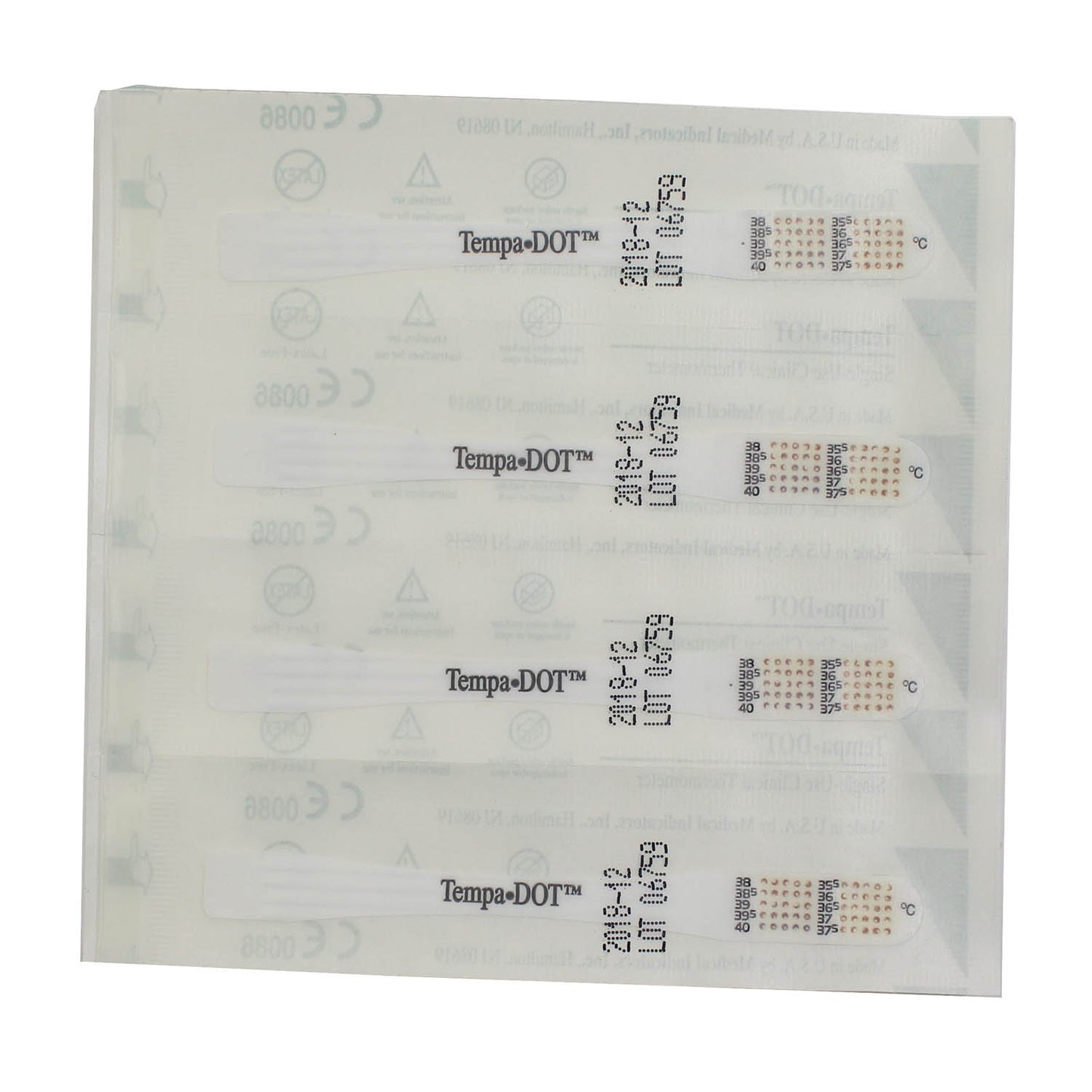 3M Tempadots Disposable Thermometers x 100 - Expiry 03/2023 - 3M