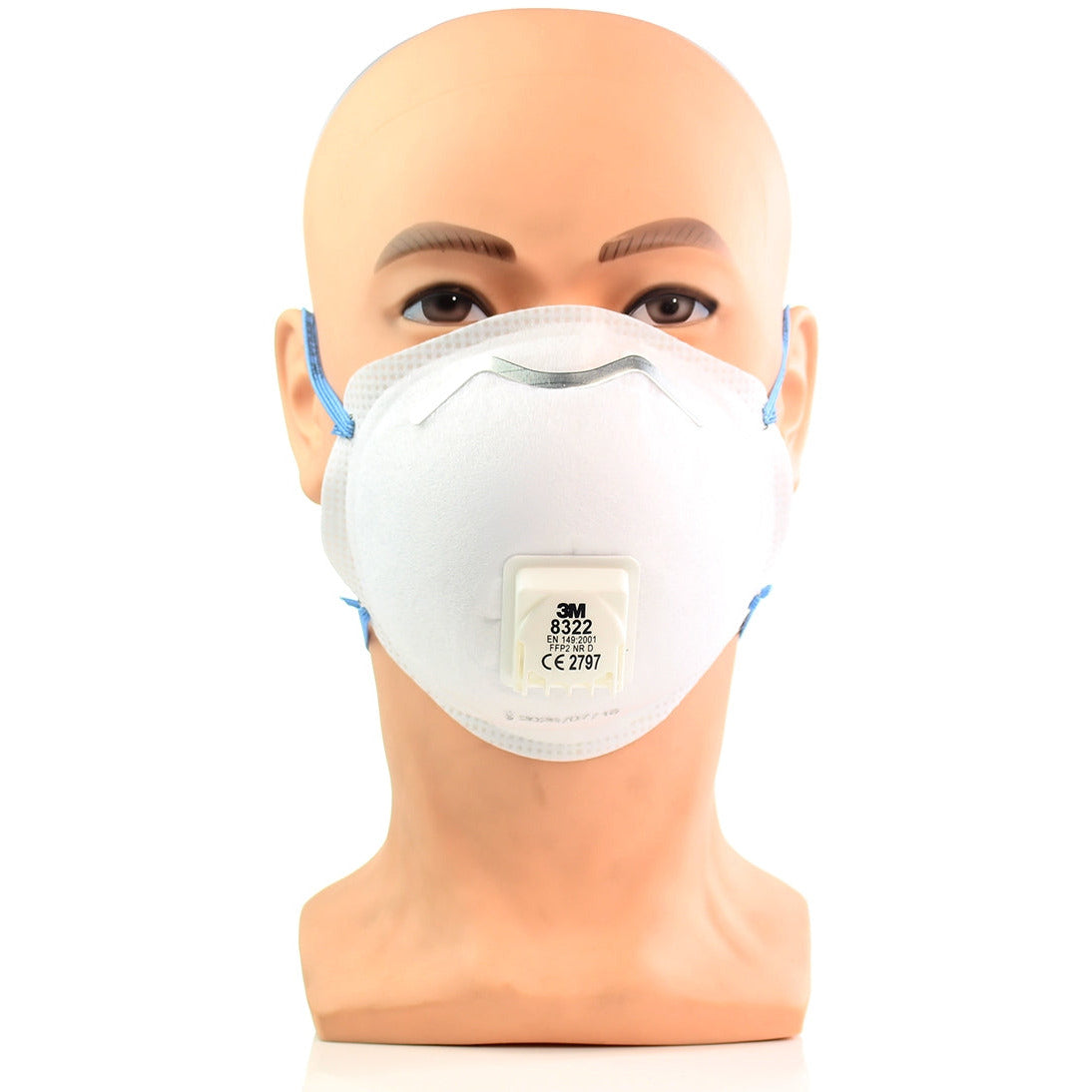 3M™ Valved Disposable Particulate Respirator - FFP2 Rated - 8322 ...