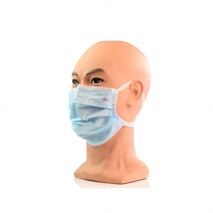 3M™ Tie-On Fluid Resistant Surgical Mask Type II 1810F - Box of 100 - 3M