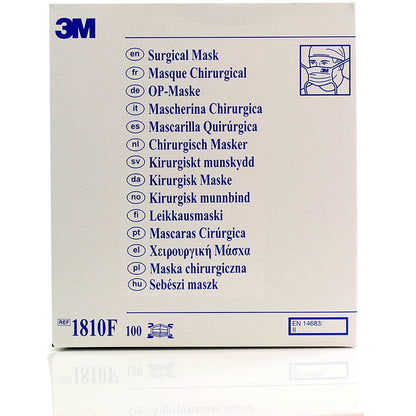 3M™ Tie-On Fluid Resistant Surgical Mask Type II 1810F - Box of 100 - 3M