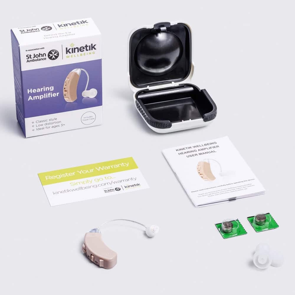 Kinetik Wellbeing Digital Hearing Amplifier - Kinetik Wellbeing