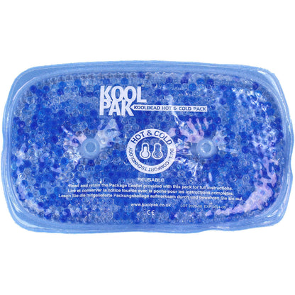 KoolBead Reusable Hot & Cold Pack 12.5 x 21cm - 200gm - Single - Koolpak