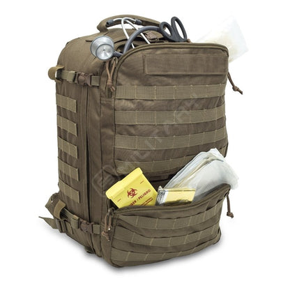 Elite PARAMED'S Rescue & Tactical Backpack - Coyote Tan - Elite Bags