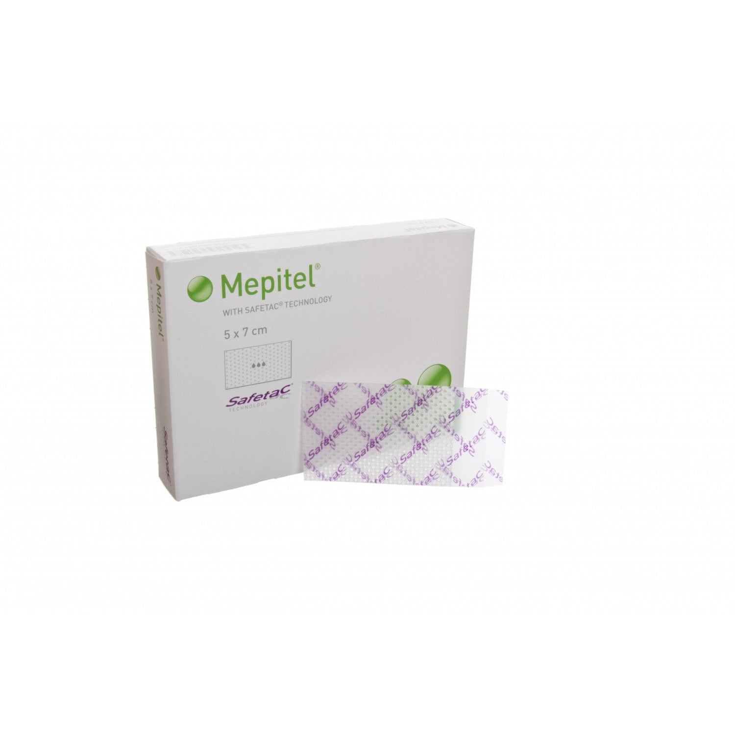 Mepitel Soft Silicone Wound Contact Layer with Safetac® Technology - 8x10cm Box of 5 - MoInlycke