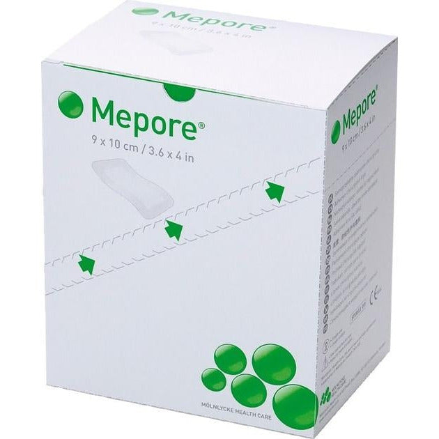 Molnlycke Mepore Film Dressing 10 x 25cm Box of 20 - MoInlycke