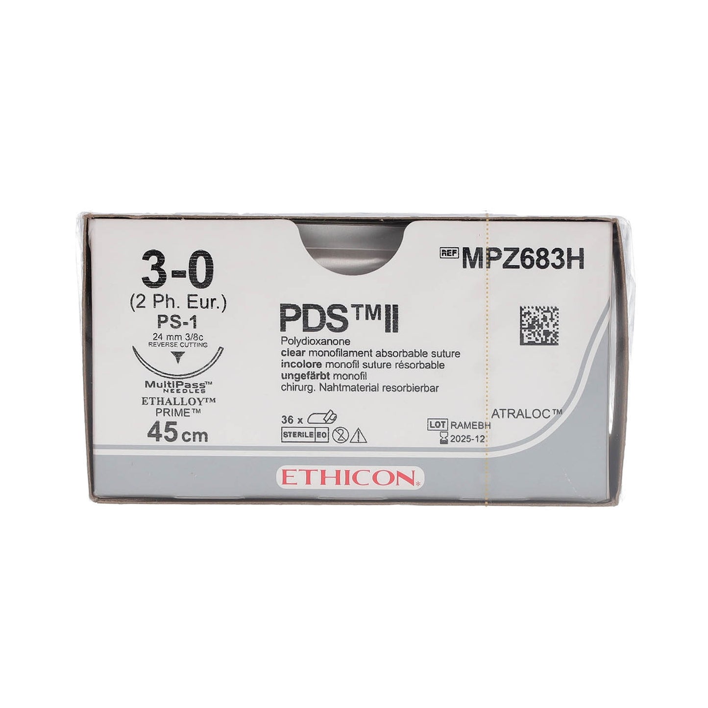 PDS™ II (Polydioxanone) Suture - Absorbable Sutures - Ethicon