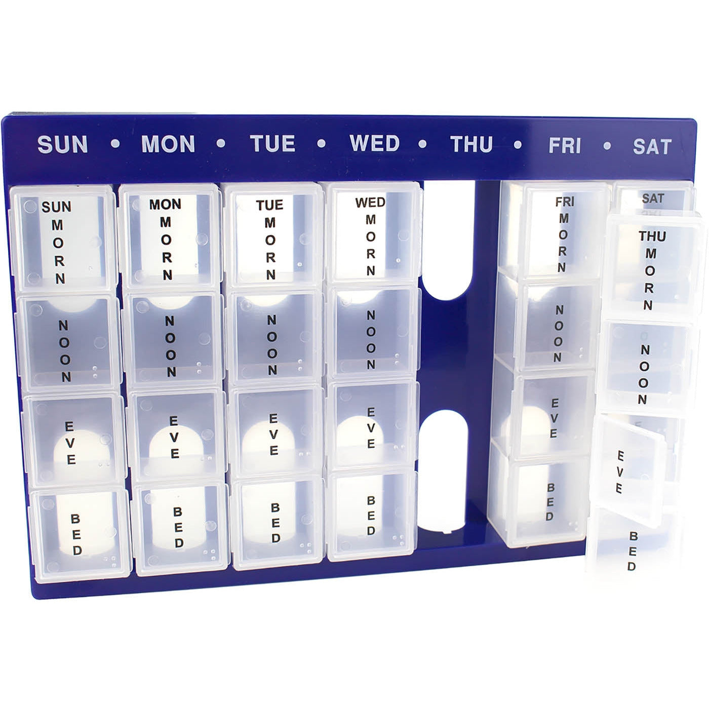 Pill Organiser 28 Compartment Large - Medisave UK