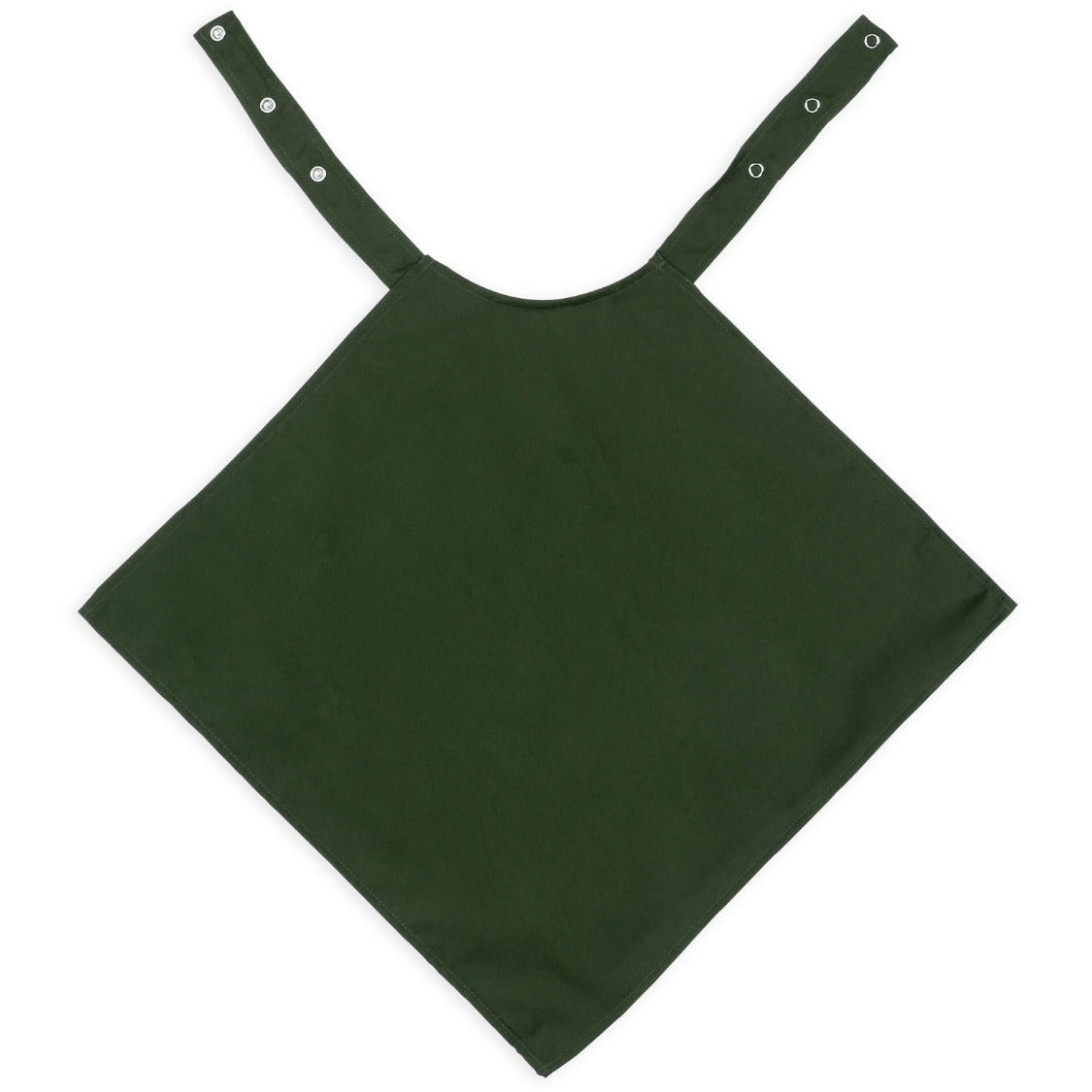 Napkin Style Dignified Adult Aprons Green Singles - MIP