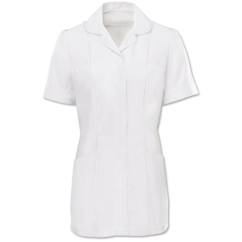 Women's Tunic Top with Epaulettes – Medisave UK