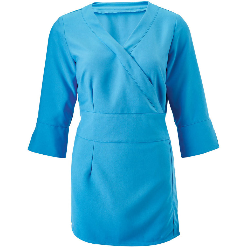 Women's 3/4 Sleeve Wrap Tunic - 