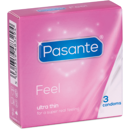 Pasante feel (Thin condoms)- 3 Pack - Pasante