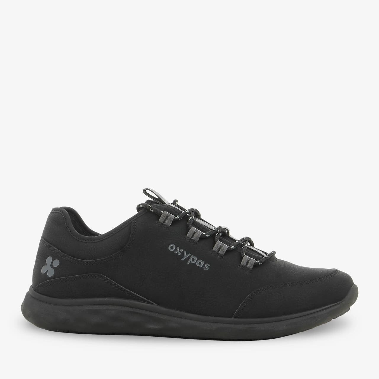 Ladies black memory store foam shoes