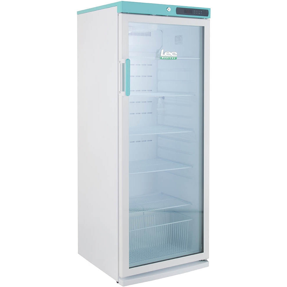 Lec PPGR273UK - 273L Freestanding Vaccine Refrigerator Glass Door - Lec