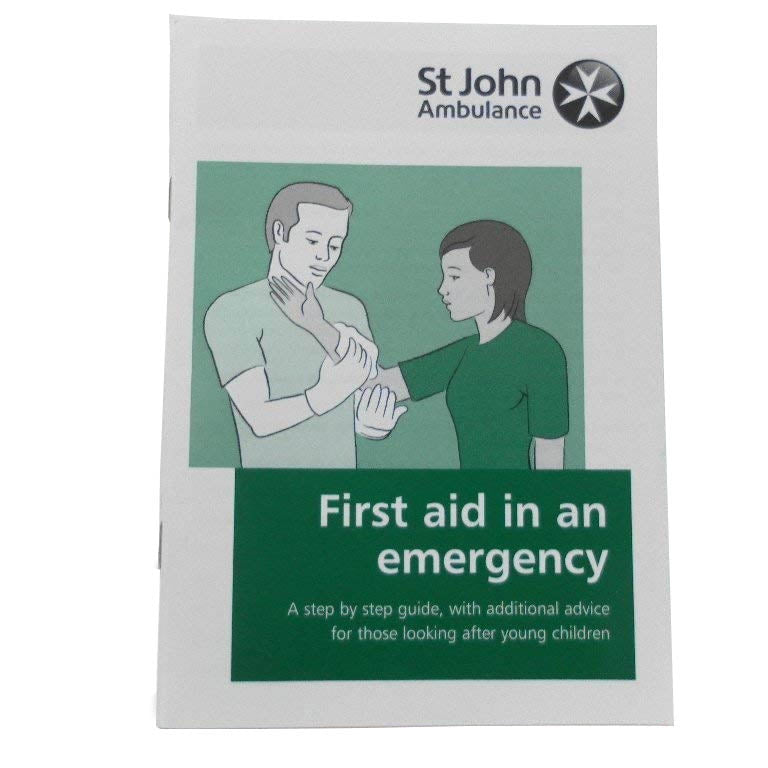 First Aid In An Emergency Booklet -2016- PACK OF 10 - Discontinued