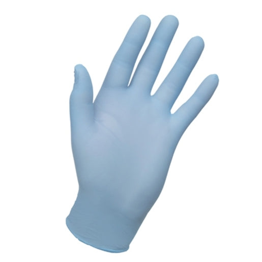 Blue Vinyl Gloves - Medium - Box of 100 – Medisave UK