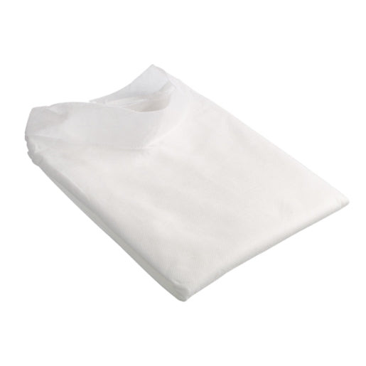 White Styled Collar Adult Shrouds - Case of 50 - Premier