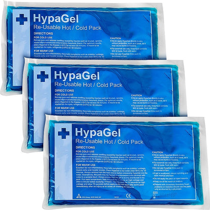 HypaGel Hot/Cold Pack Standard, Pack of 3 - Safety First Aid