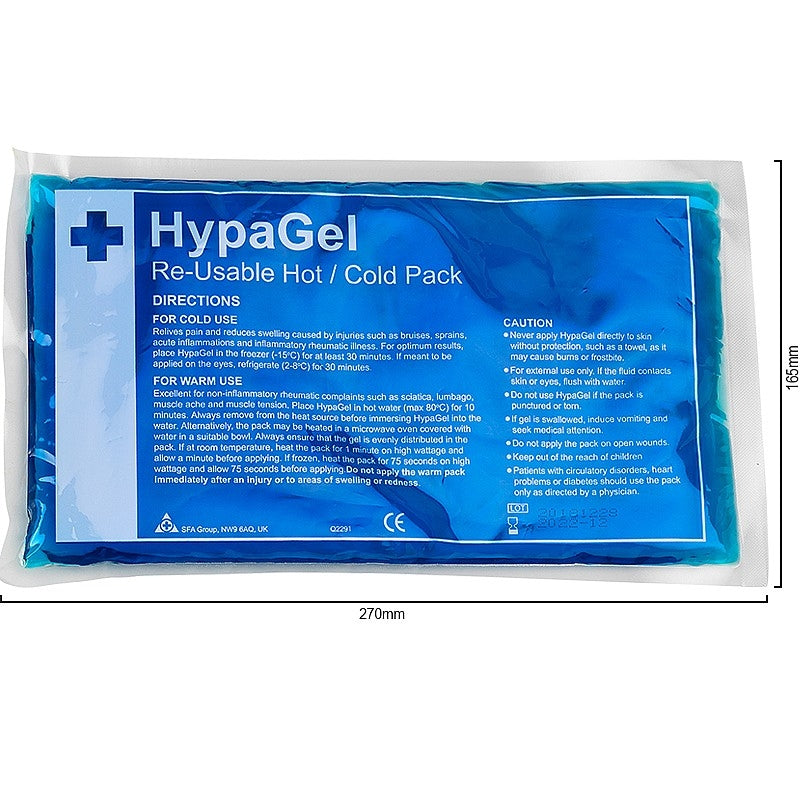 HypaGel Hot/Cold Pack Standard, Pack of 3 - Safety First Aid