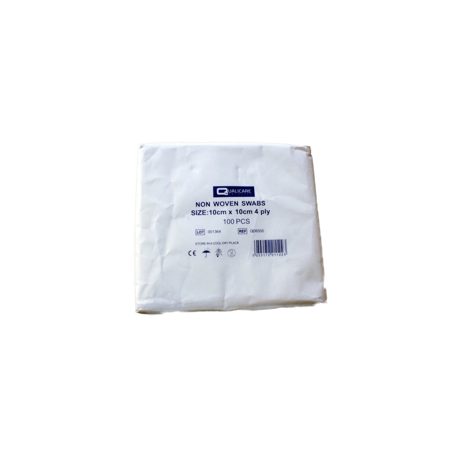 Swabs non sterile 10cm x 10cm (pack 100) - Medisave UK