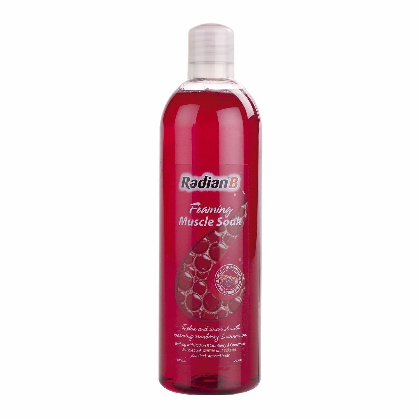 Radian B Muscle Soak Cranberry - 750ml - Radian