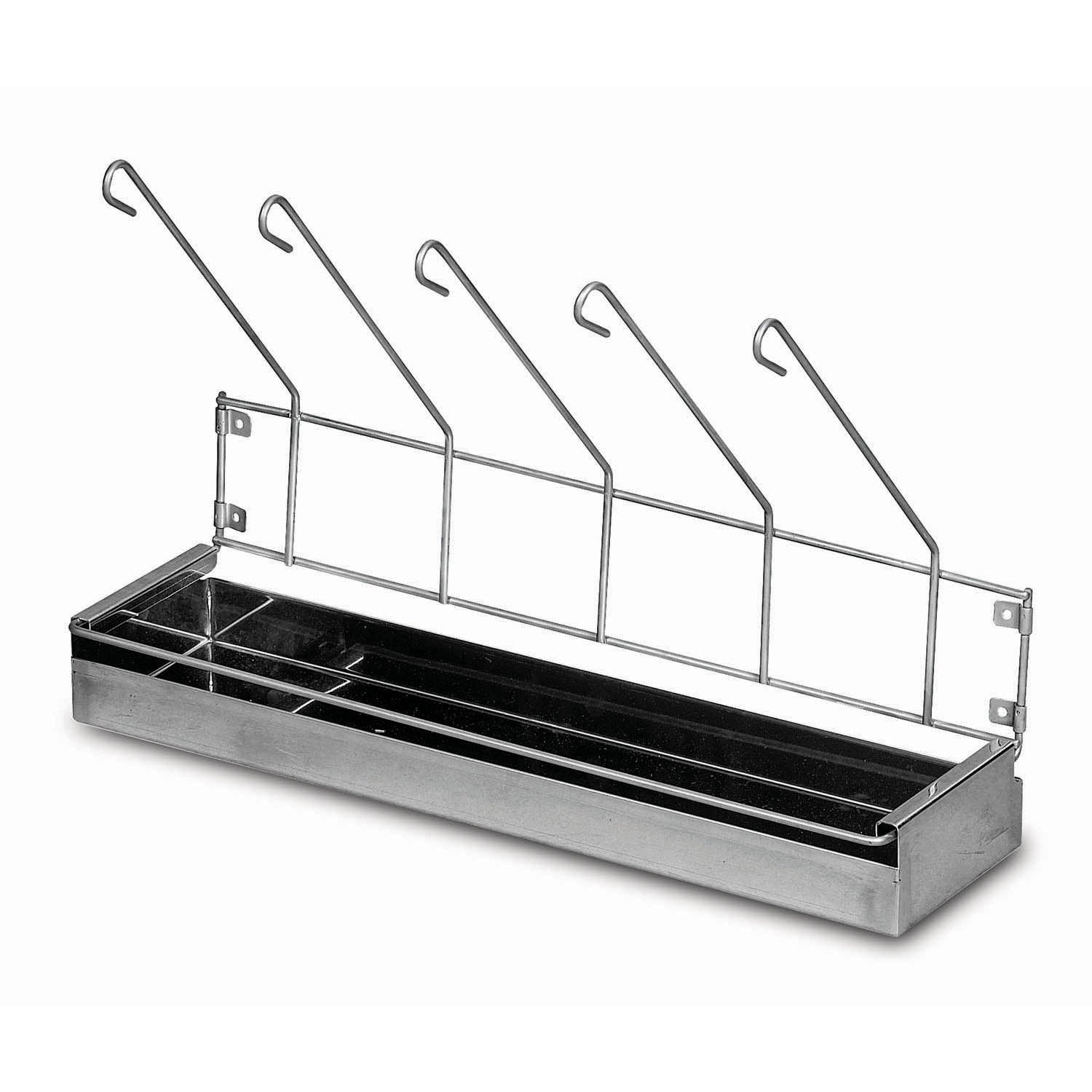 Dispensers, Holders & Racks - Drainage Rack - 5 Urinal, Drip Tray - Bristol Maid