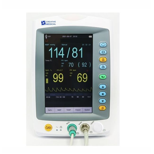 Creative PC-900Plus Vital Signs Monitor (Analogue SpO2 & NIBP) with Adult Soft Sensor and NIBP Cuff - ProAct