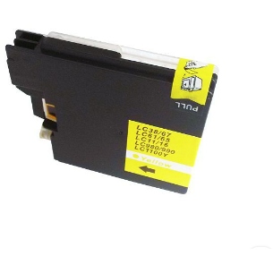 Comp Brother MFC290C Yellow Ink LC1100C also for LC980C [LC980/1100C]
