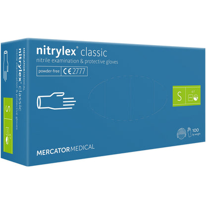 Nitrile Gloves Medical Grade Cat III PPE - Box Of 100 - 