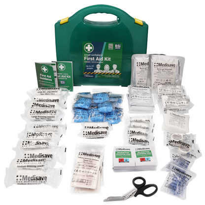 Workplace First Aid Kit - BS8599-1:2019 - Small - Medisave Professional