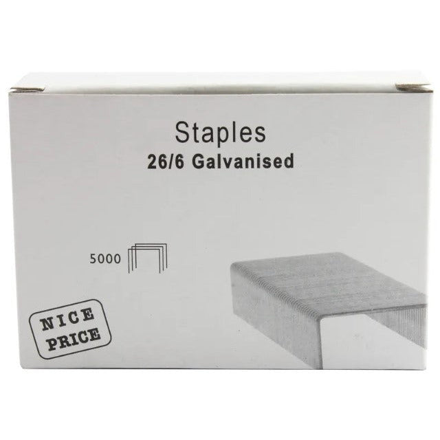 Staples 26/6 - Pack of 5000