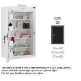 Sunflower CDC23 Cabinet with 2 shelves/2 trays/1 door