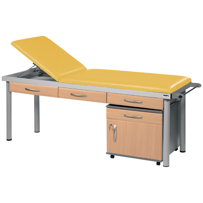 Sunflower Practitioner Deluxe Examination Couch - 3 Drawers - 