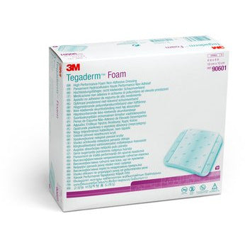 3M Tegaderm™ High Performance Foam Non-Adhesive Dressing - 10 x 10cm - Box of 10 - 3M