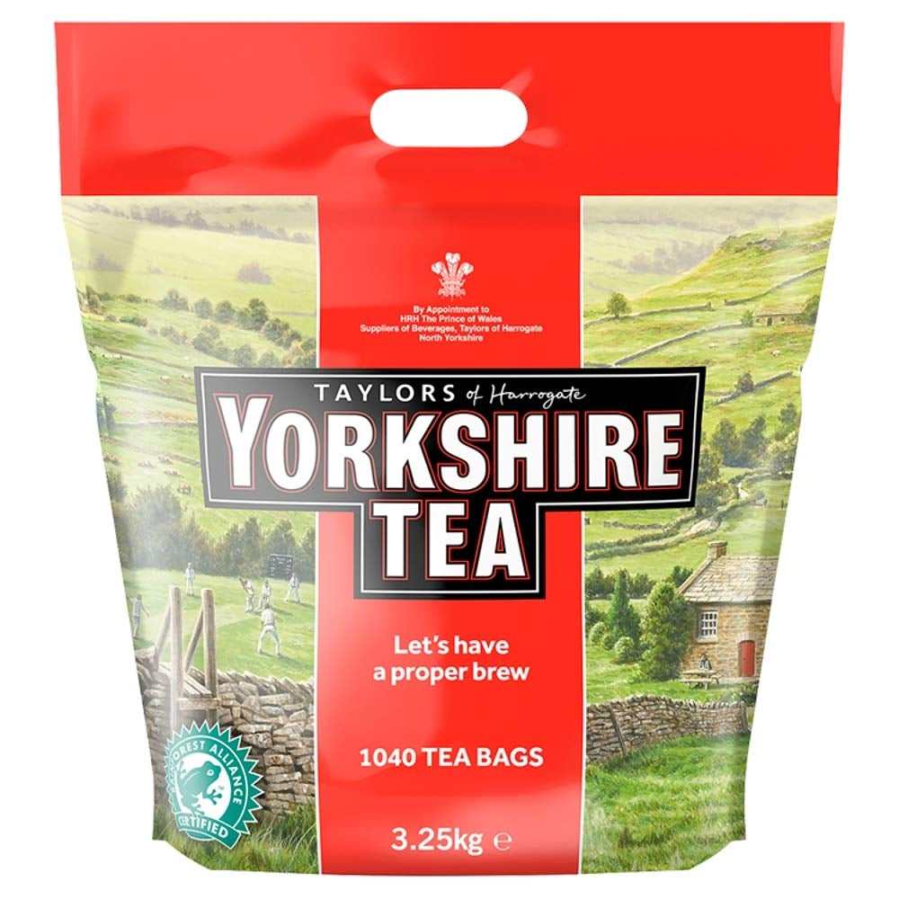 Yorkshire Tea Tea Bags (Pack of 1040) - Yorkshire Tea