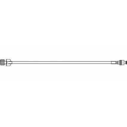 Wide bore extension line (4mm ID) - 125cm (Single) - 3S Healthcare