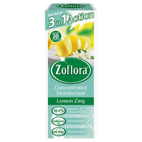 Zoflora 250ml on Assortment  - Lemon Zing/Summer Breeze - Pack of 8