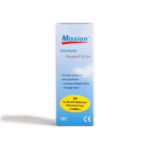 Mission Urinalysis Strips 10 Parameter - Connect