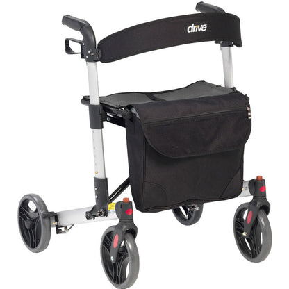 X Fold Rollator - Red - Drive Medical