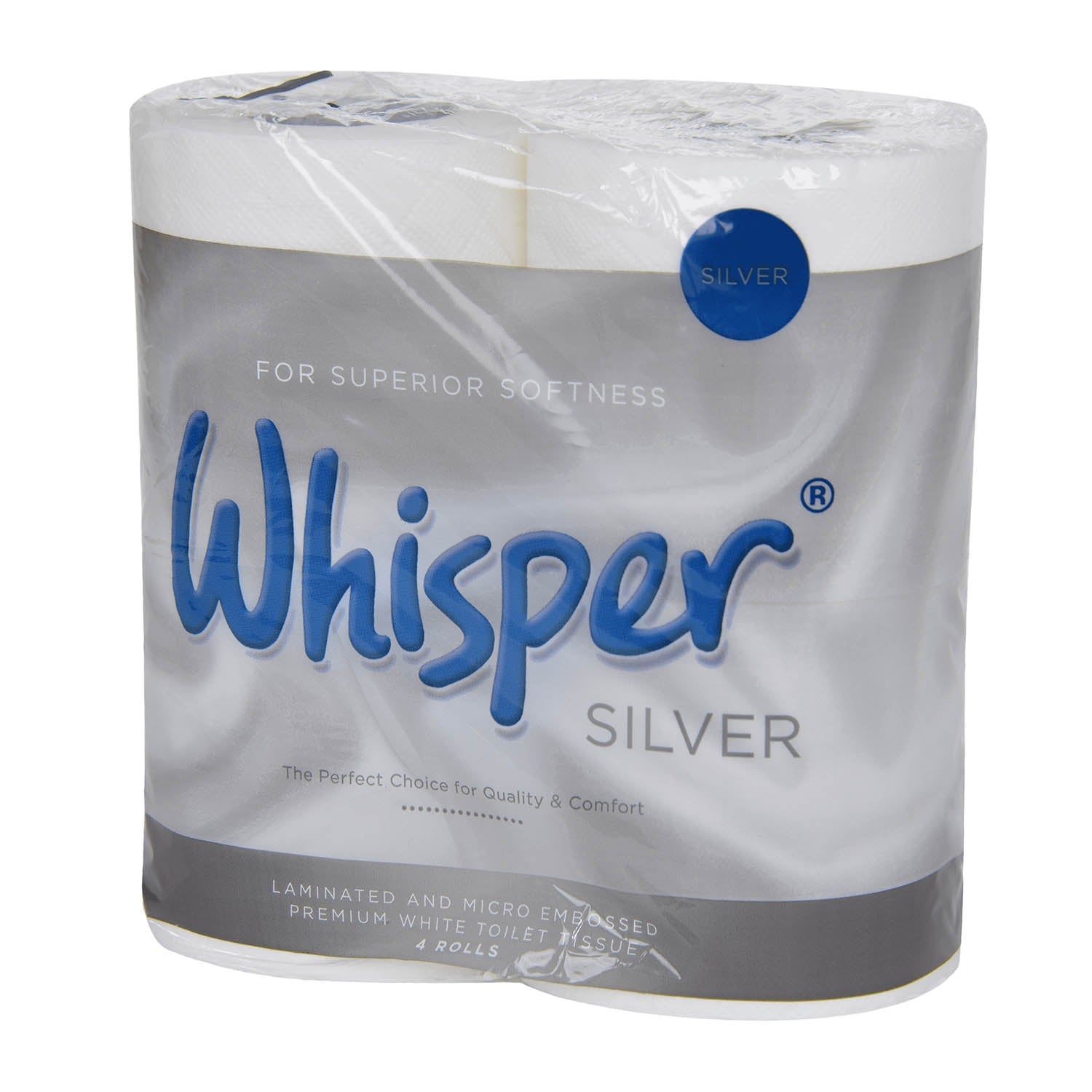 Whisper 2 Ply Toilet Roll x 40 Rolls - Northwood